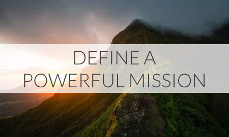Define a Powerful Mission Course | Emerging Humanity
